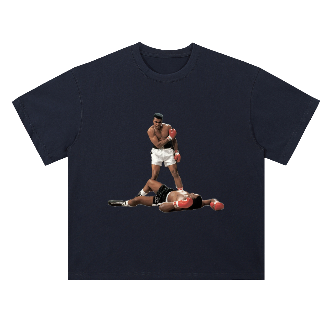Heavyweight Drop Shoulder Cotton T-Shirt Muhammad Ali