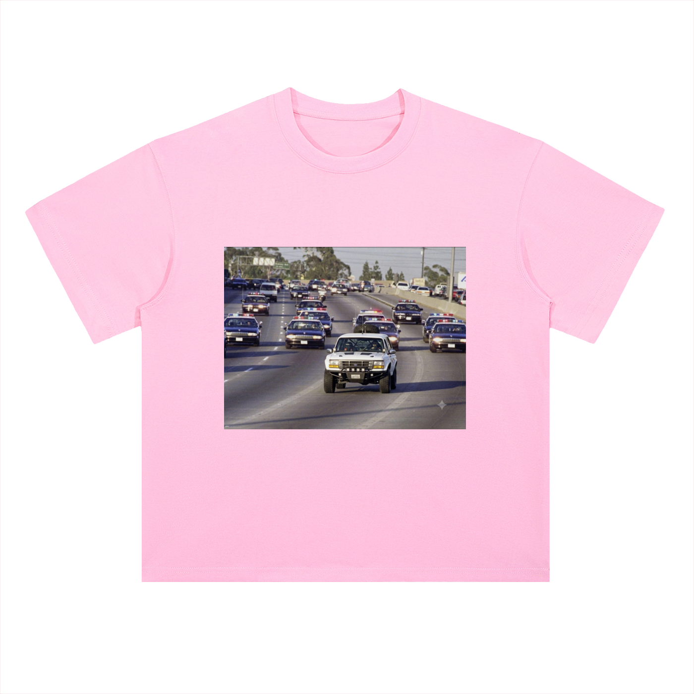 Heavyweight Drop Shoulder Cotton T-Shirt OJ Bronco