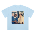 Heavyweight Drop Shoulder Cotton T-Shirt Chalino Tupac