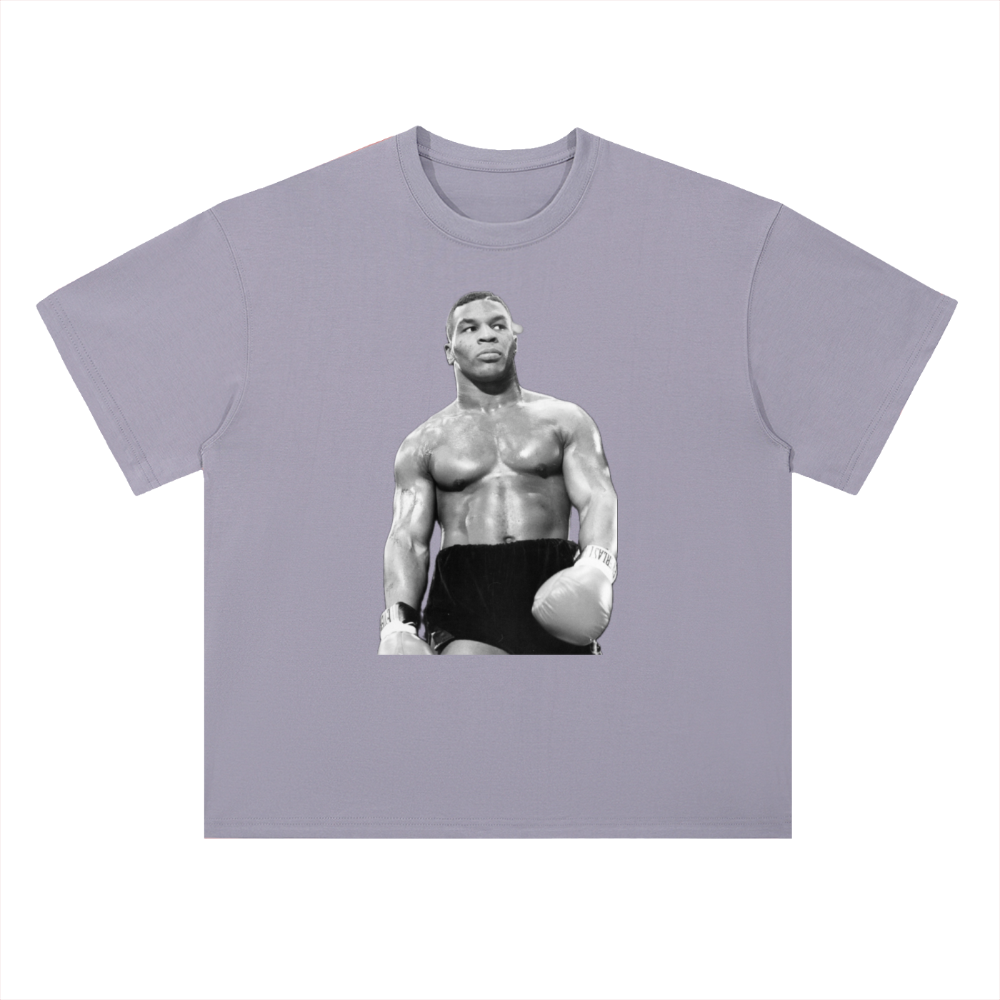 Heavyweight Drop Shoulder Cotton T-Shirt Tyson pose