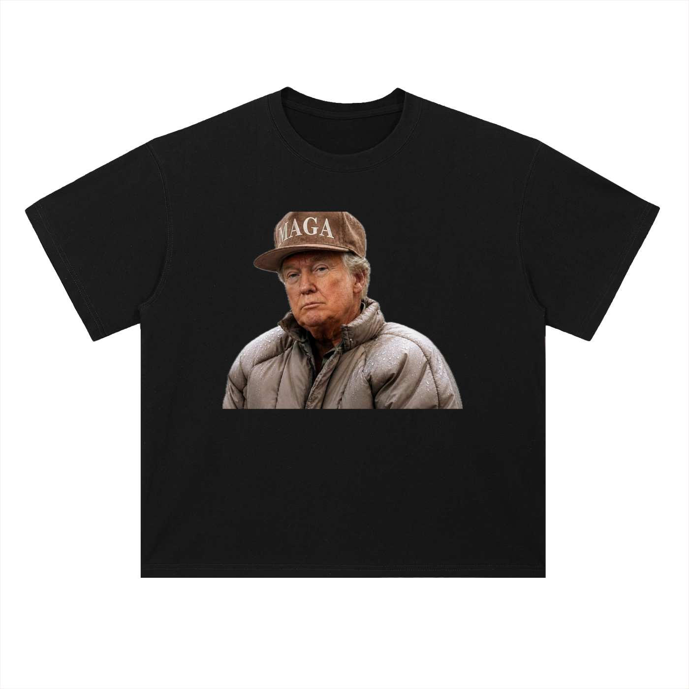 Heavyweight Drop Shoulder Cotton T-Shirt Z Bad hombre