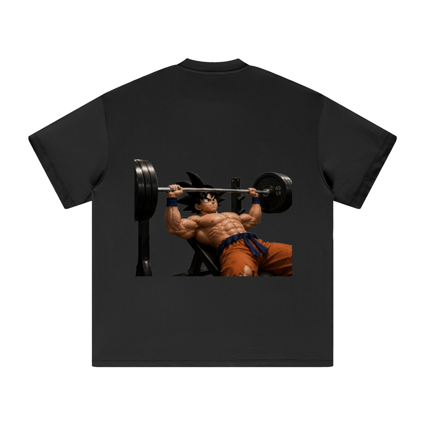 Heavyweight Earth Tone T-Shirt Goku gym