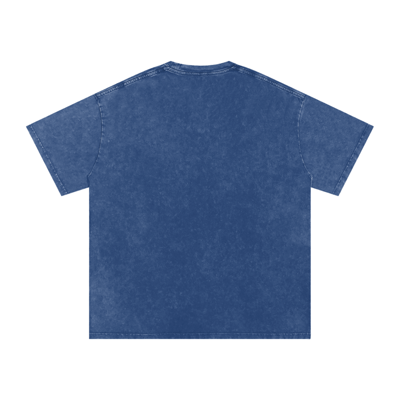 Snow Washed Oversized Cotton T-Shirt Caguamas