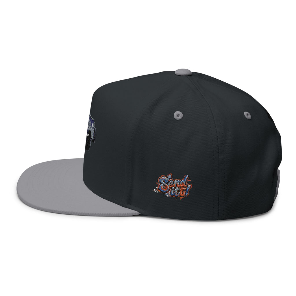 Flat Bill Cap (Embroidery)