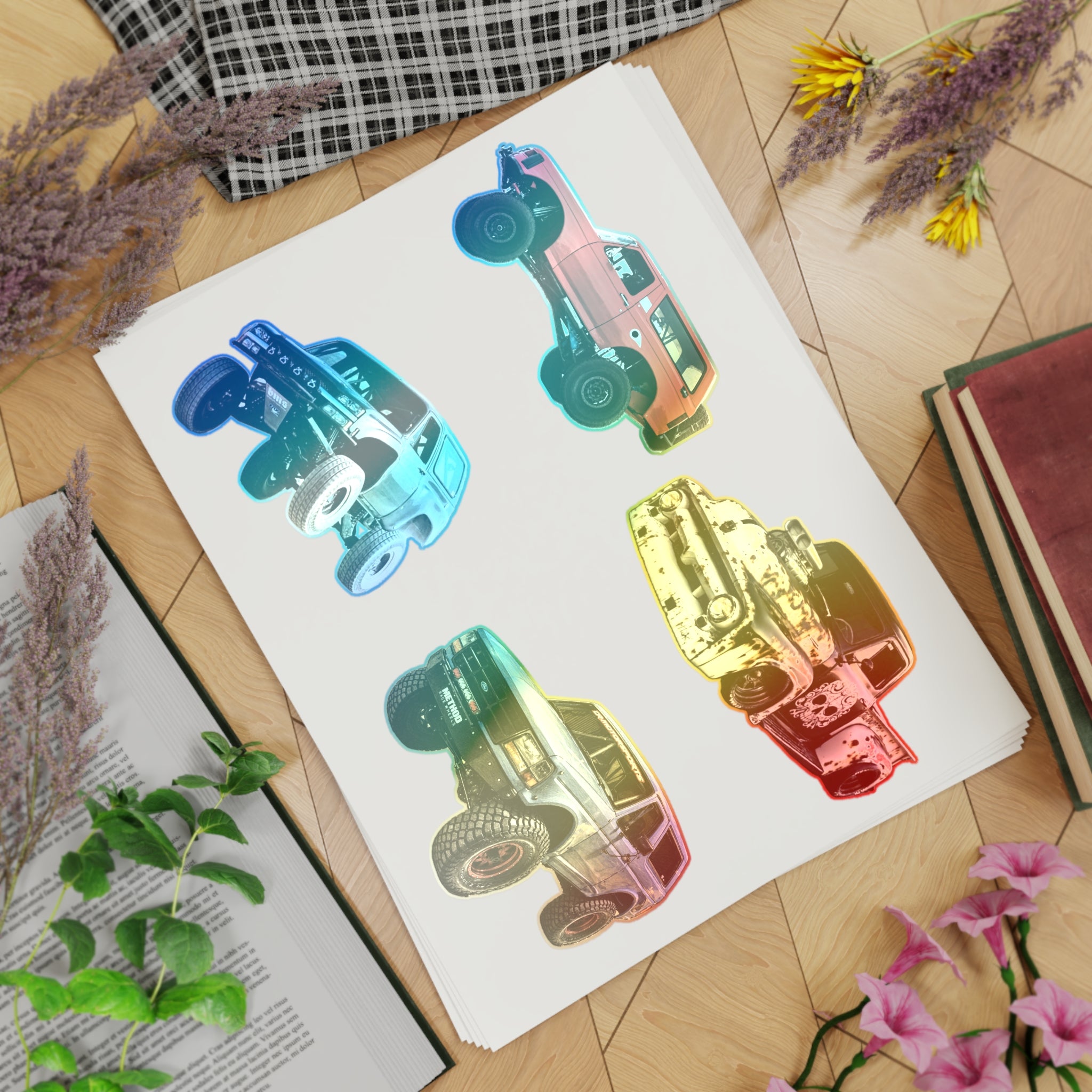 Sticker Sheet Bundle, 5pcs