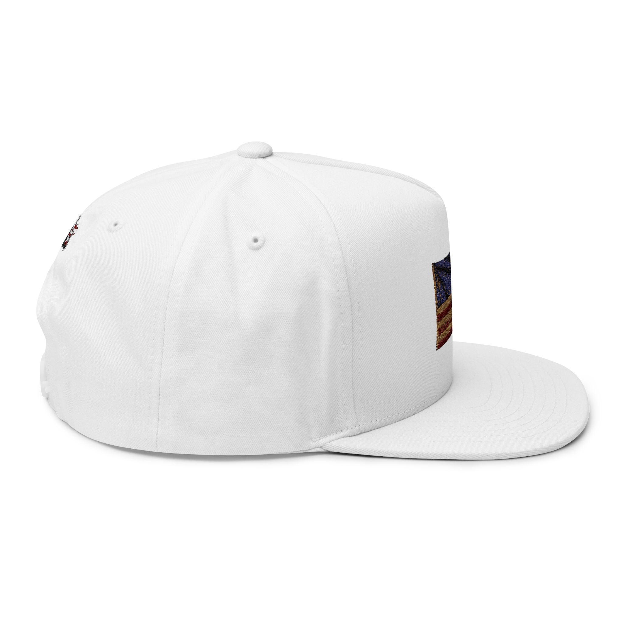 Flat Bill Cap (Embroidery)