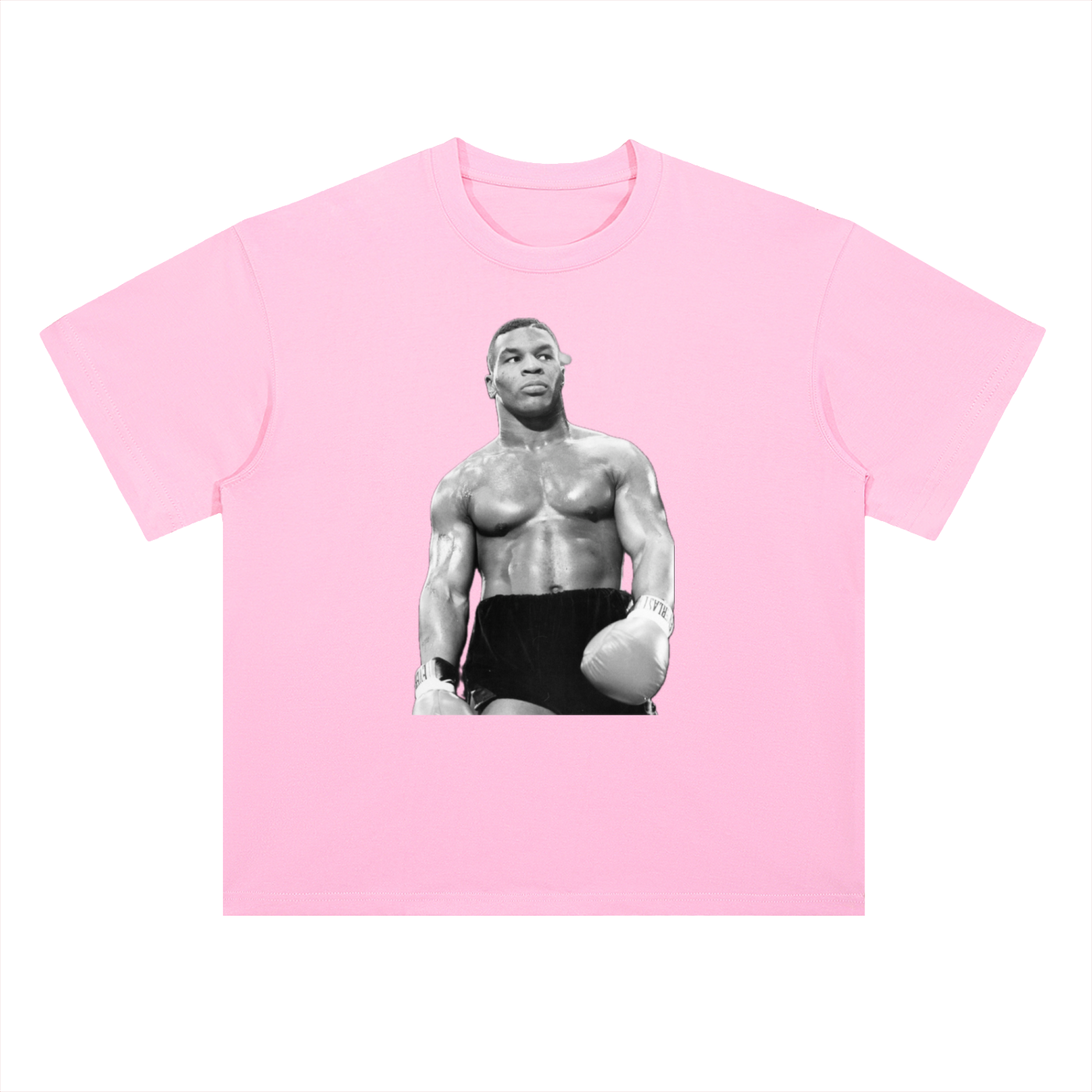 Heavyweight Drop Shoulder Cotton T-Shirt Tyson pose