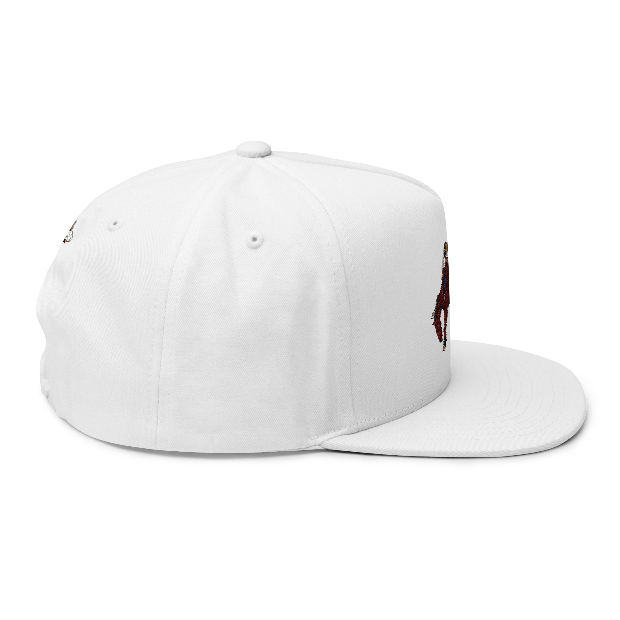 Flat Bill Cap (Embroidery)