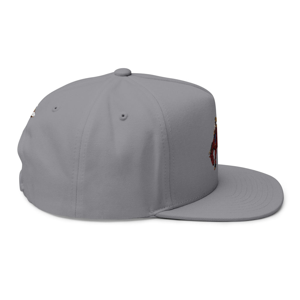 Flat Bill Cap (Embroidery)