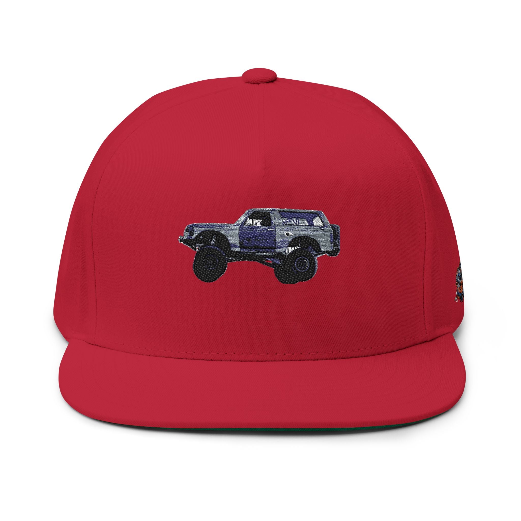 Flat Bill Cap (Embroidery)