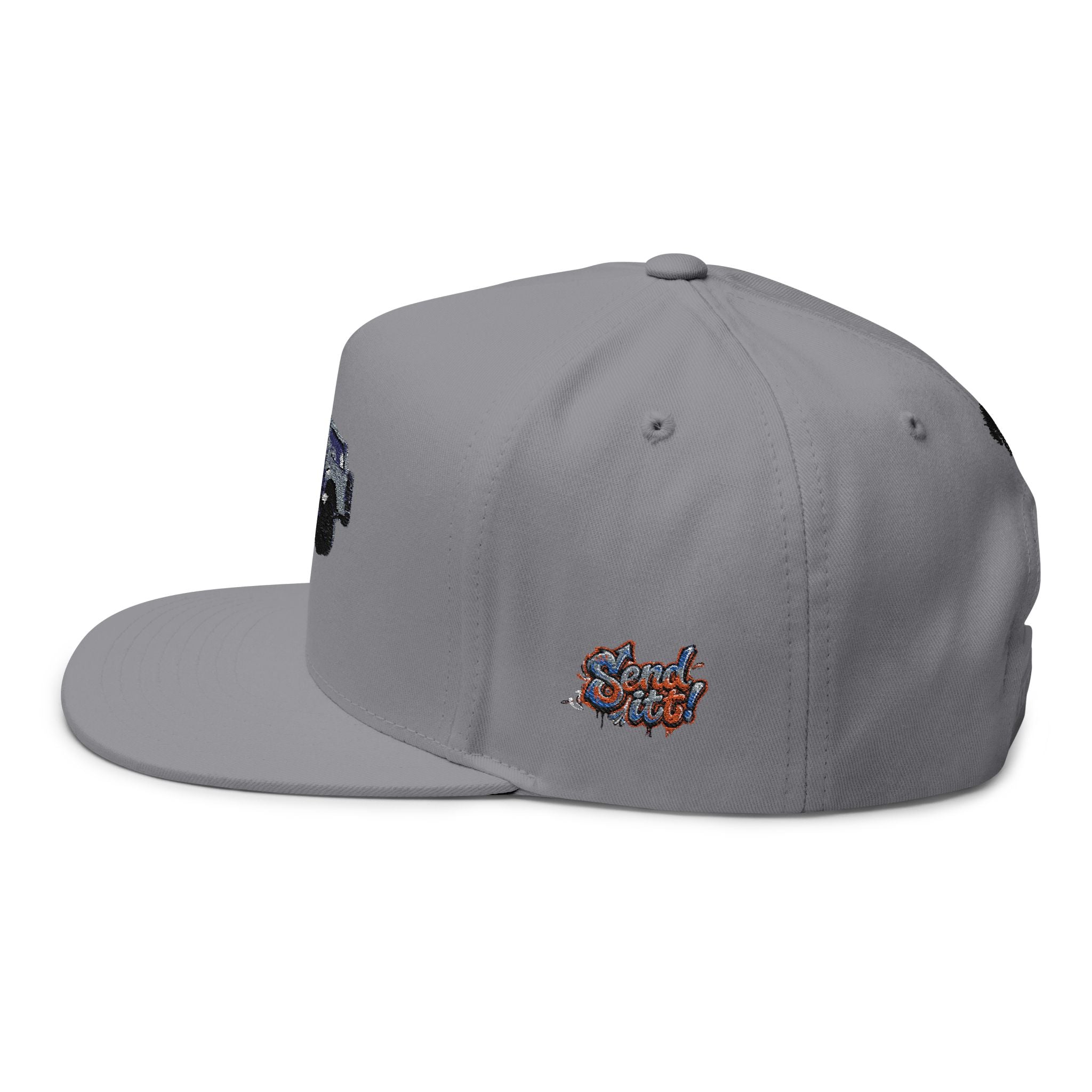 Flat Bill Cap (Embroidery)