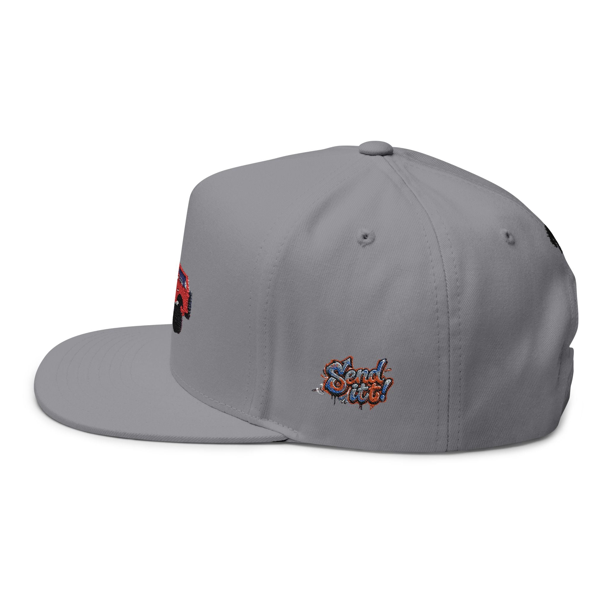 Flat Bill Cap (Embroidery)