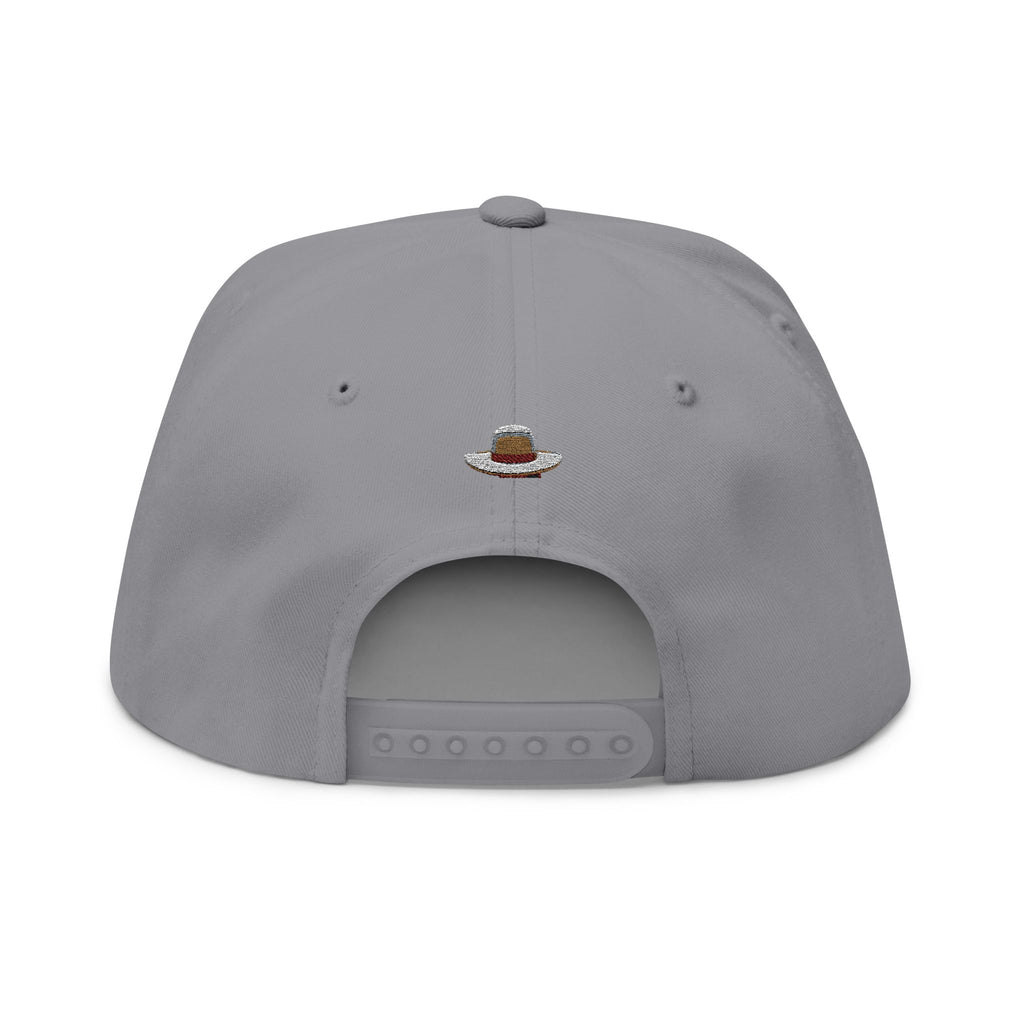Flat Bill Cap (Embroidery)