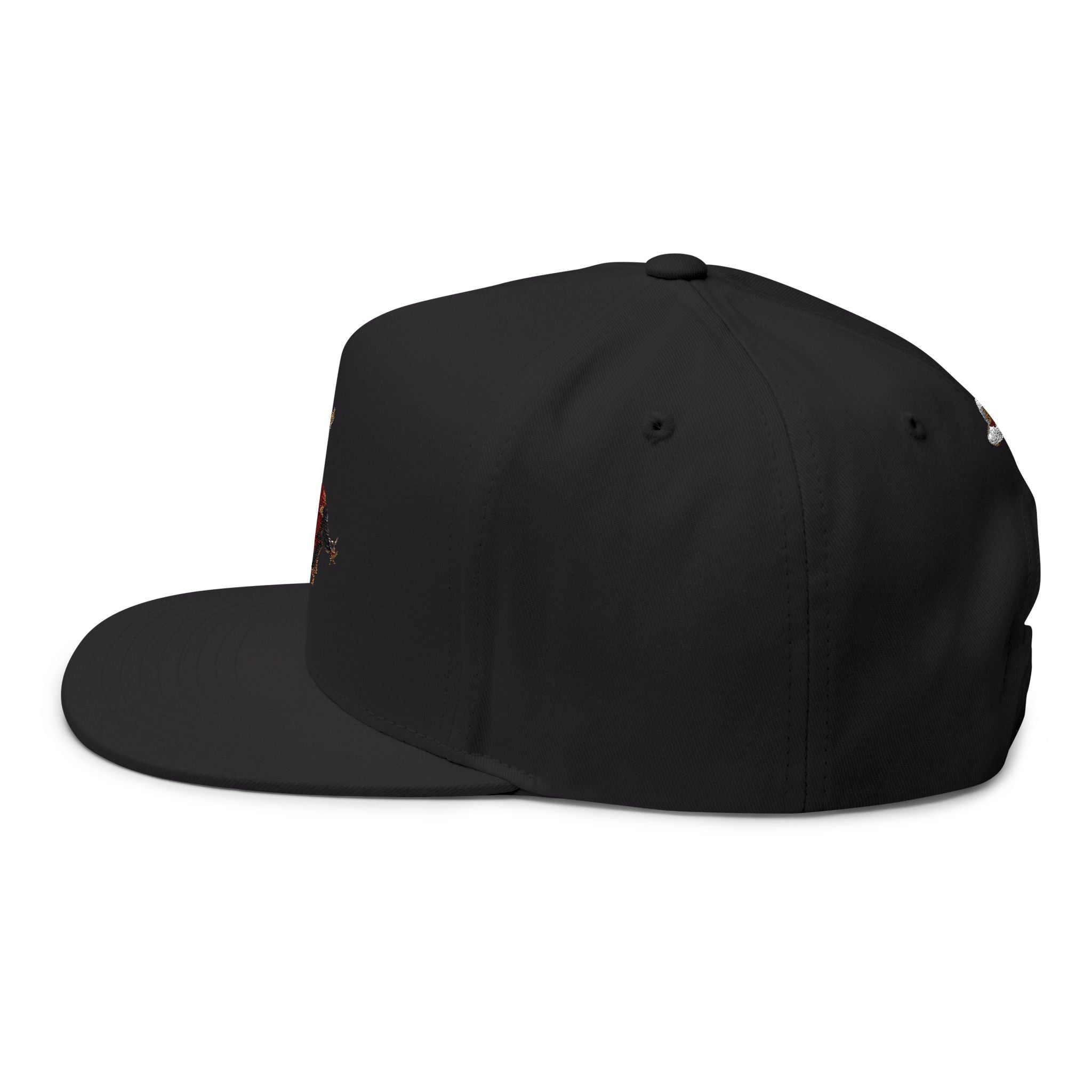 Flat Bill Cap (Embroidery)