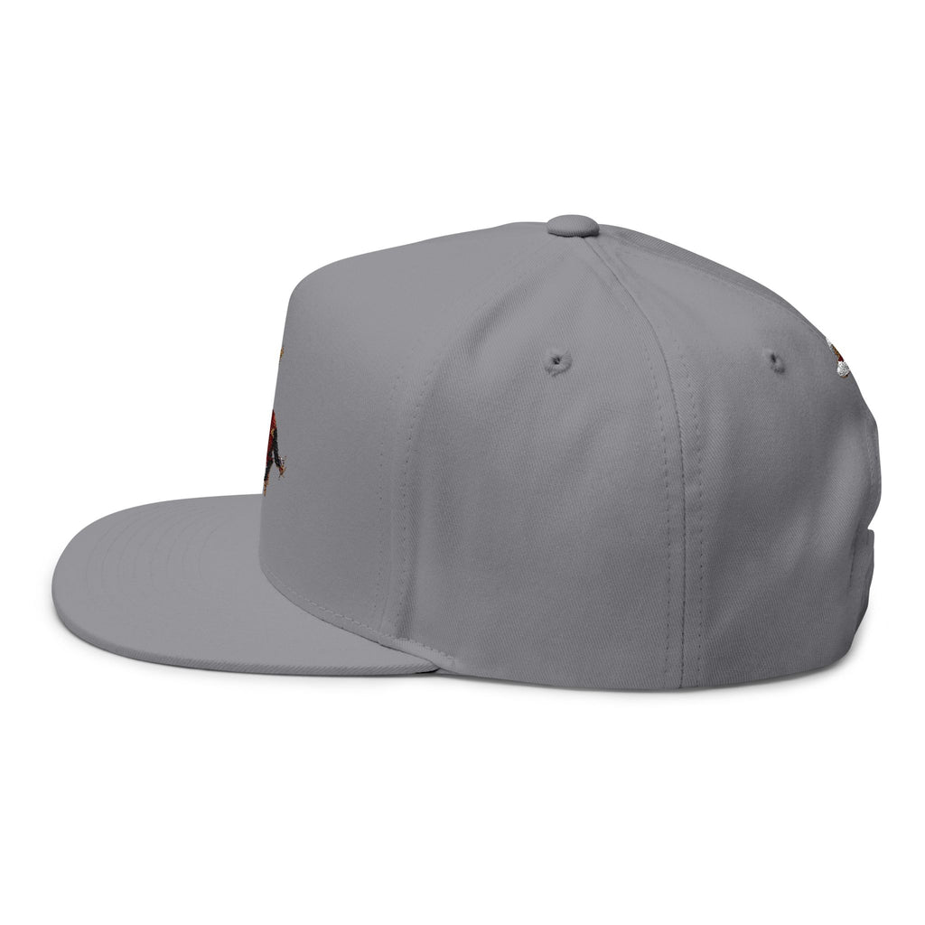 Flat Bill Cap (Embroidery)
