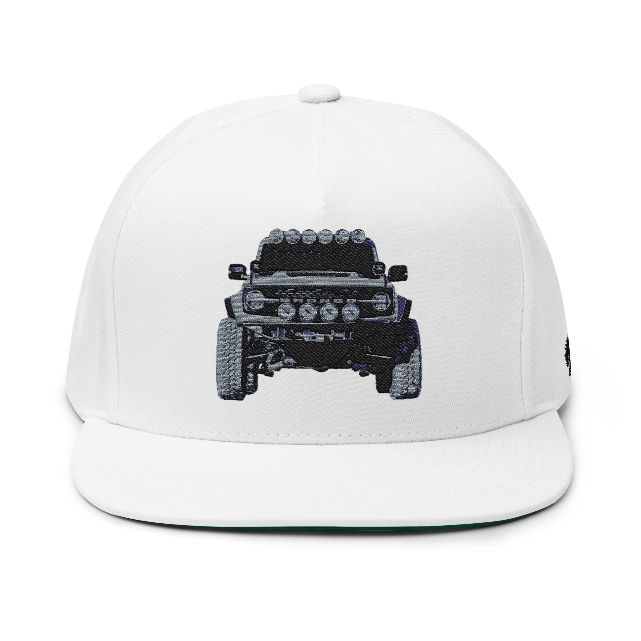 Flat Bill Cap (Embroidery)