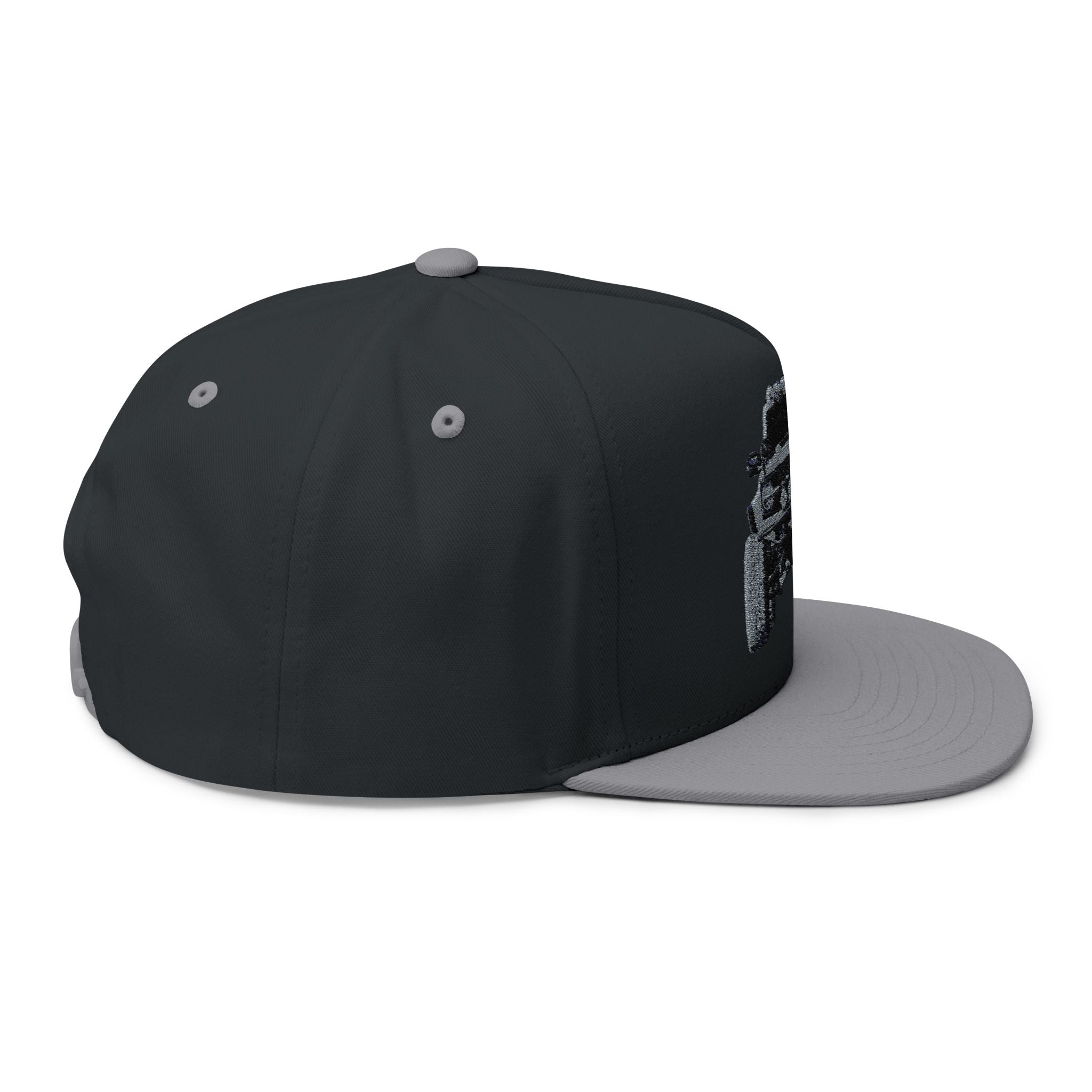 Flat Bill Cap (Embroidery)