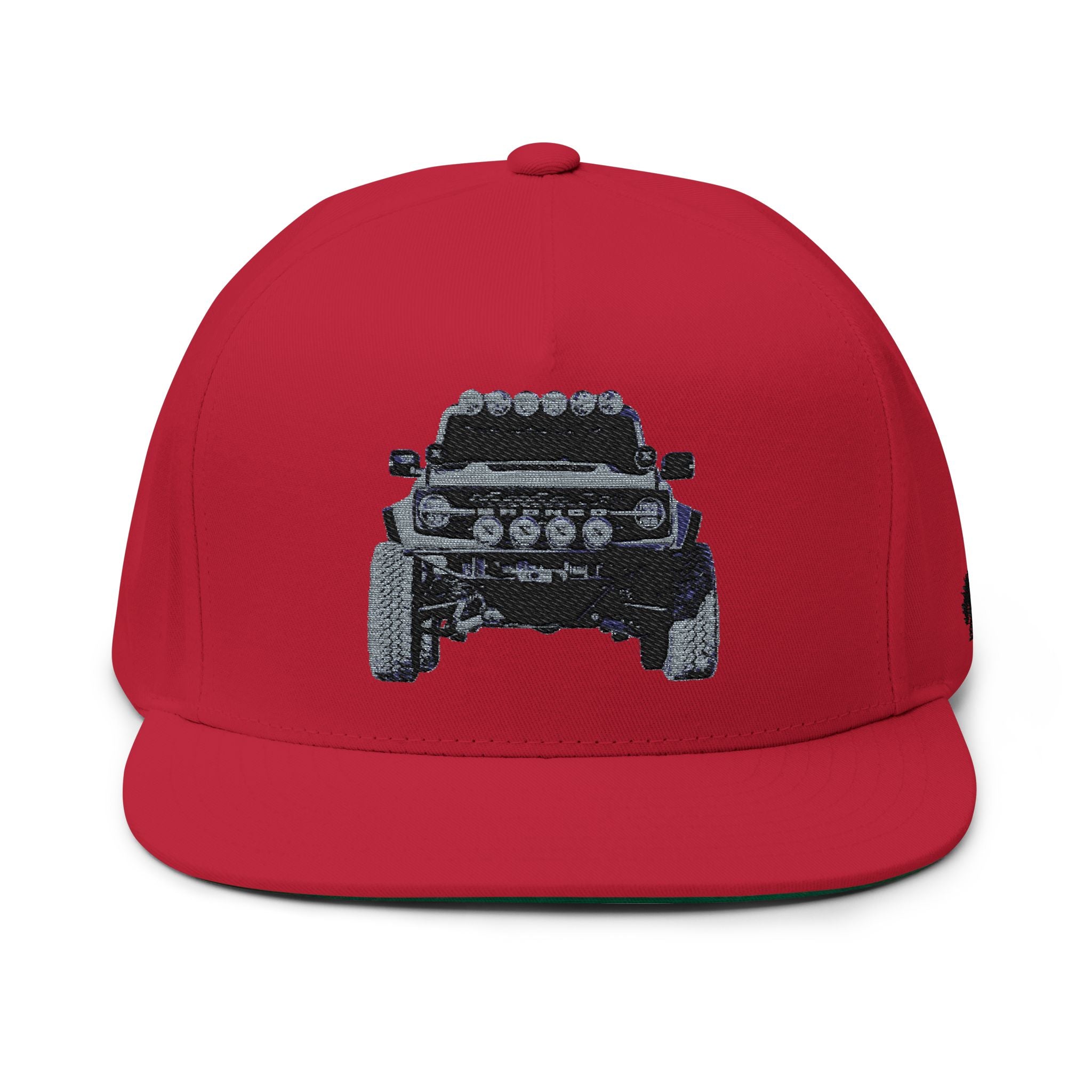 Flat Bill Cap (Embroidery)