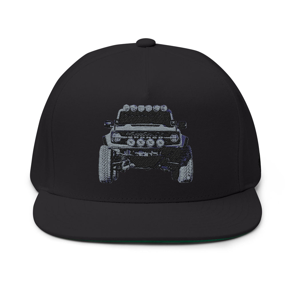 Flat Bill Cap (Embroidery)