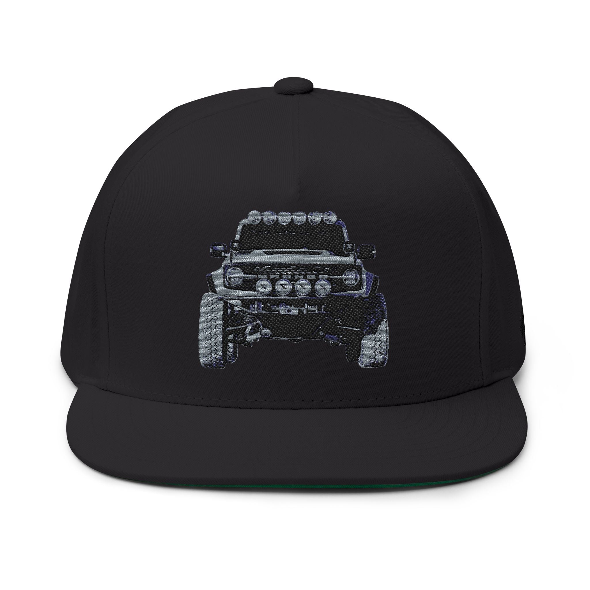 Flat Bill Cap (Embroidery)