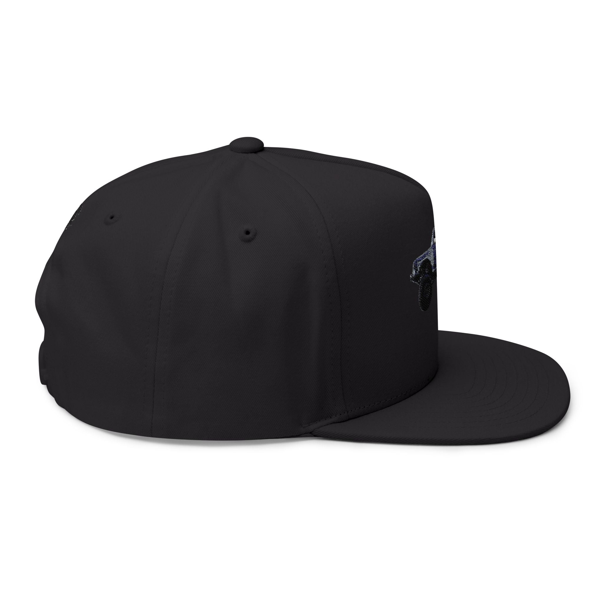 Flat Bill Cap (Embroidery)
