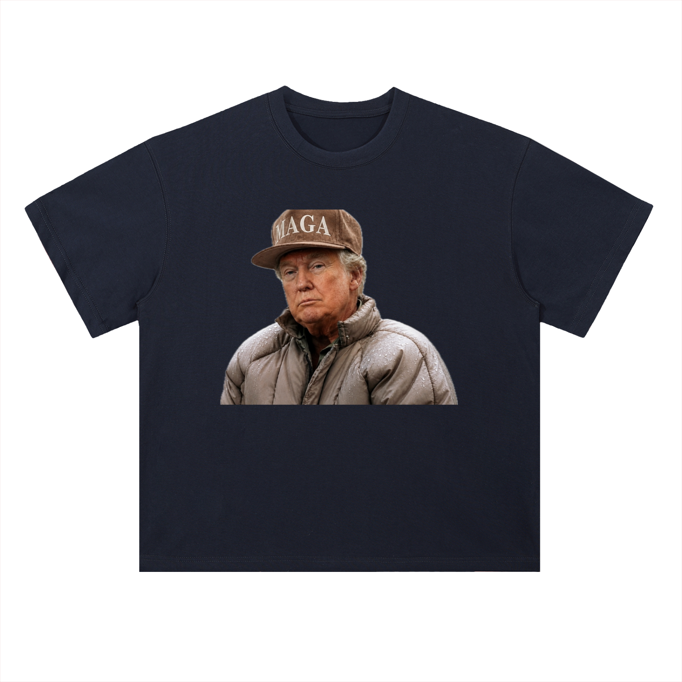 Heavyweight Drop Shoulder Cotton T-Shirt Z Bad hombre