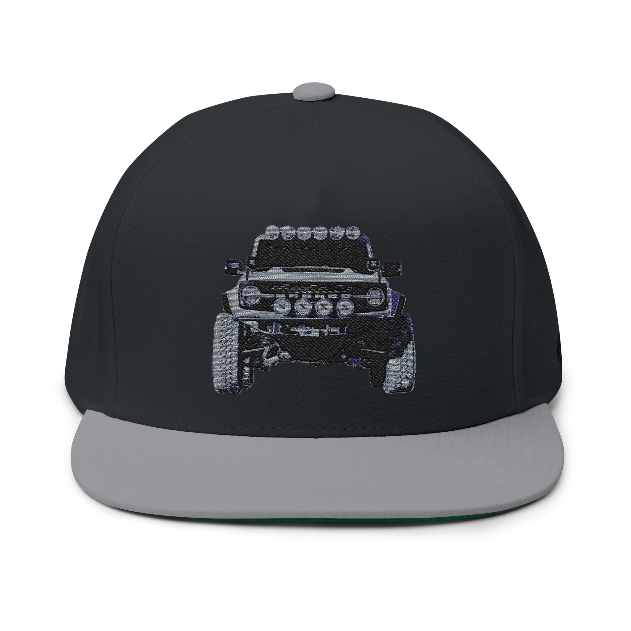 Flat Bill Cap (Embroidery)