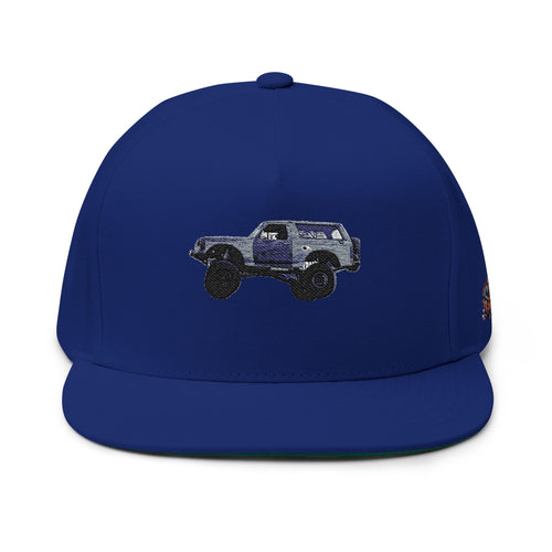 Flat Bill Cap (Embroidery)