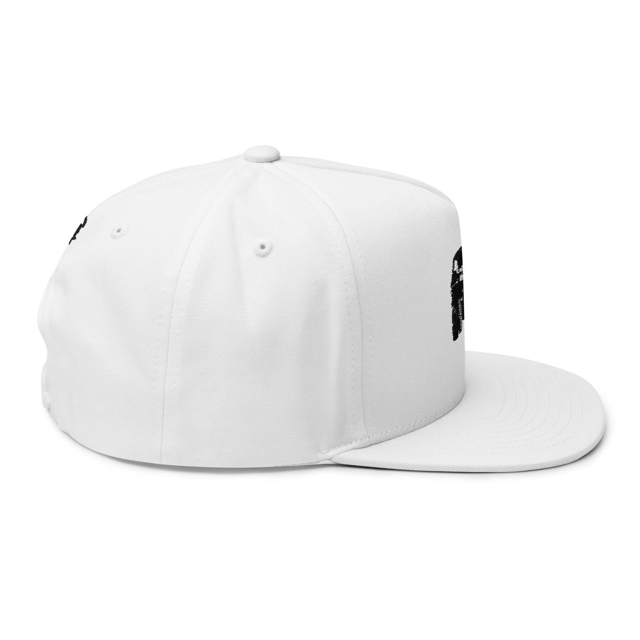 Flat Bill Cap (Embroidery)