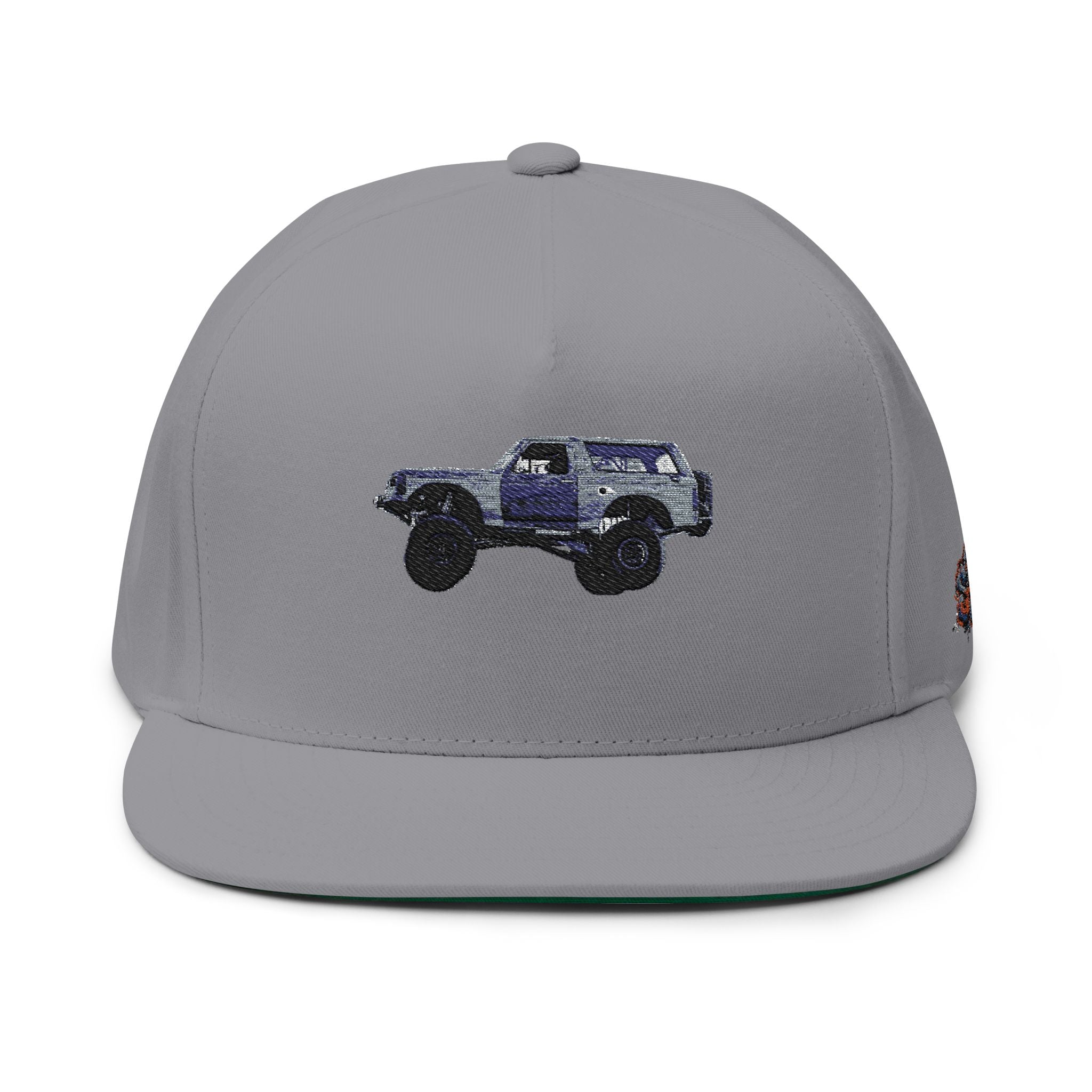 Flat Bill Cap (Embroidery)