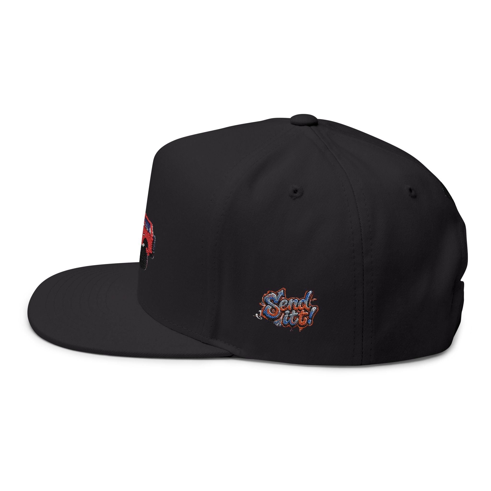 Flat Bill Cap (Embroidery)