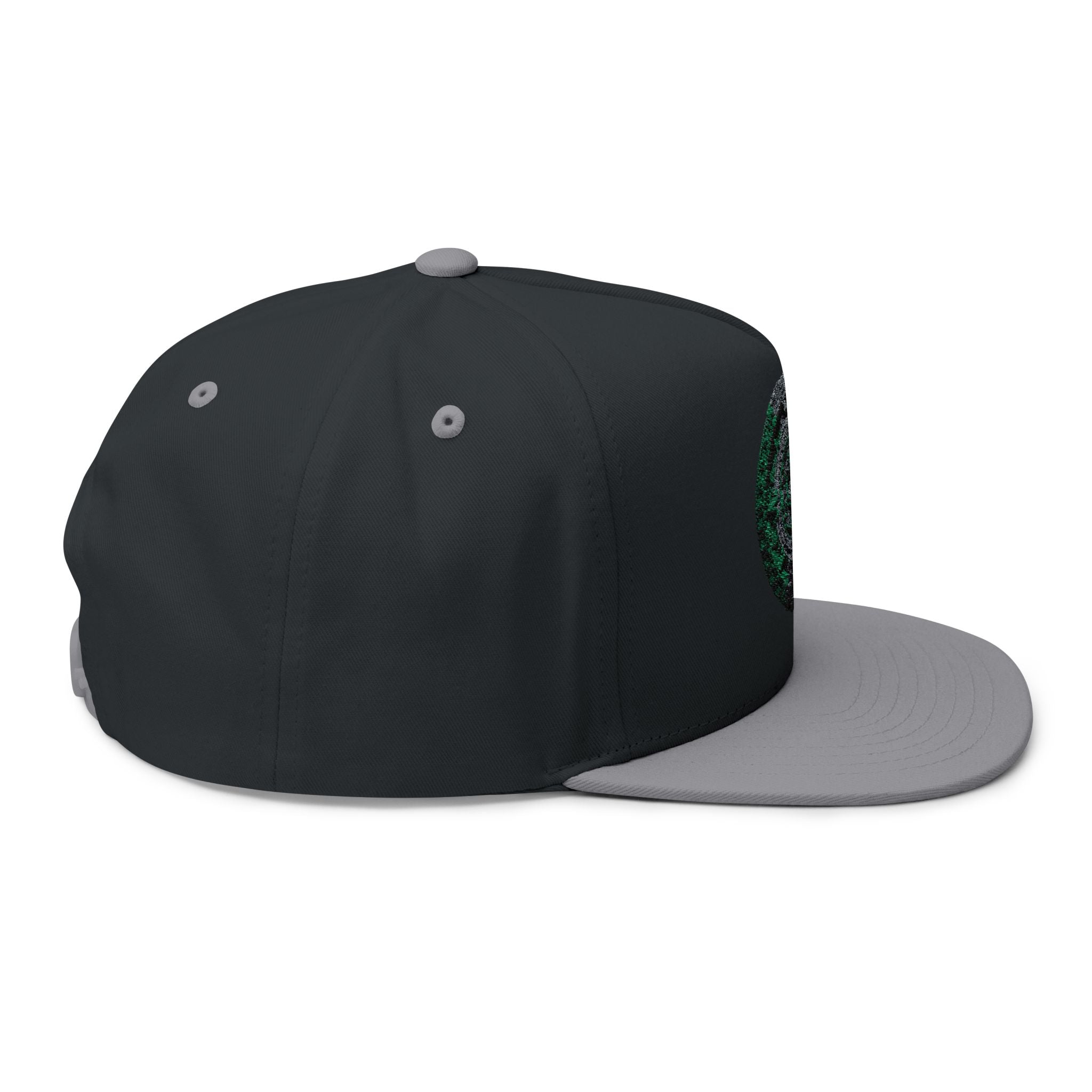 Flat Bill Cap (Embroidery)