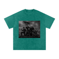 Snow Washed Oversized Cotton T-Shirt Halloween