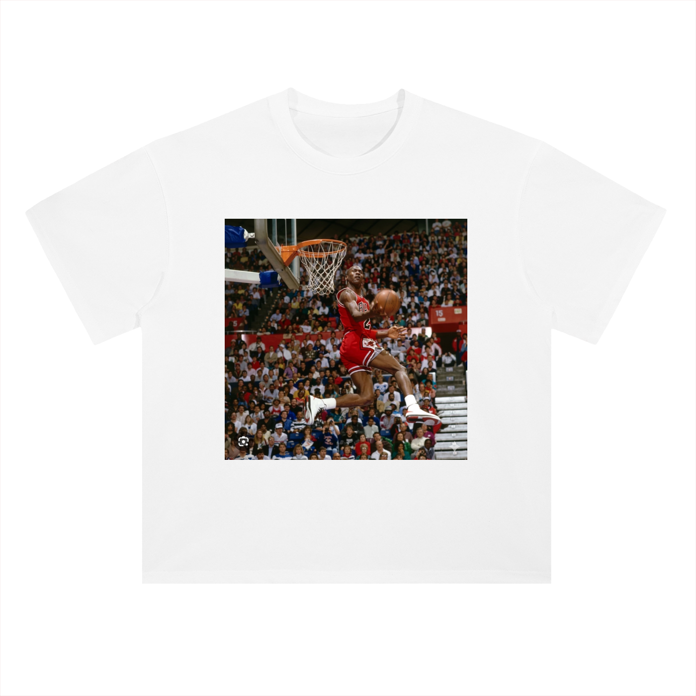 Heavyweight Drop Shoulder Cotton T-Shirt Jordan