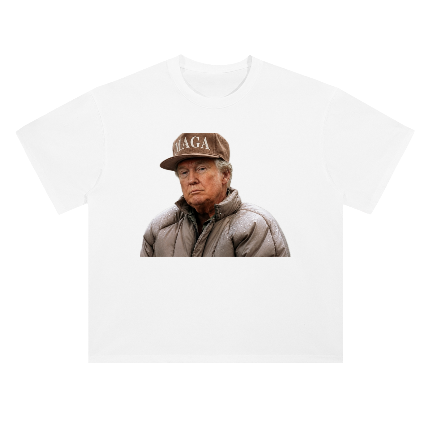 Heavyweight Drop Shoulder Cotton T-Shirt Z Bad hombre