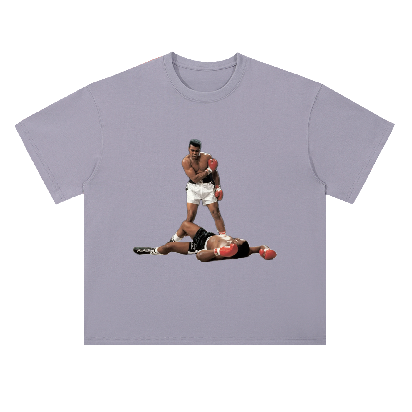 Heavyweight Drop Shoulder Cotton T-Shirt Muhammad Ali