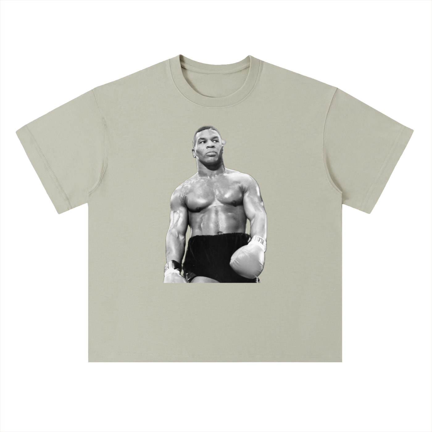 Heavyweight Drop Shoulder Cotton T-Shirt Tyson pose