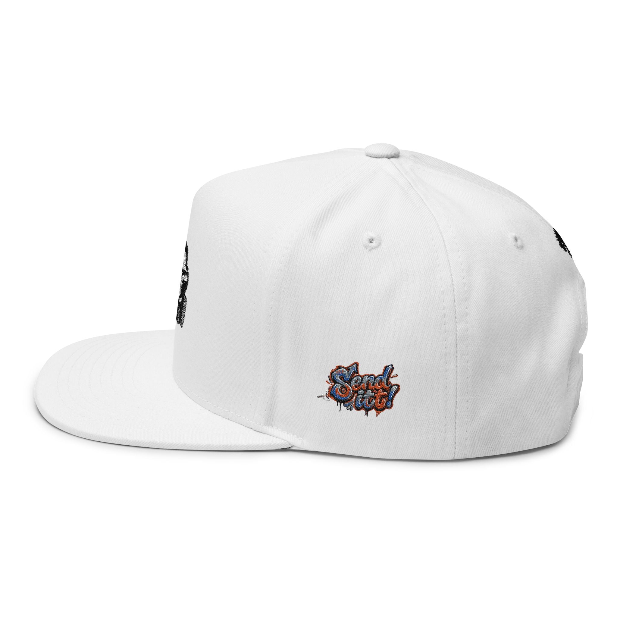 Flat Bill Cap (Embroidery)