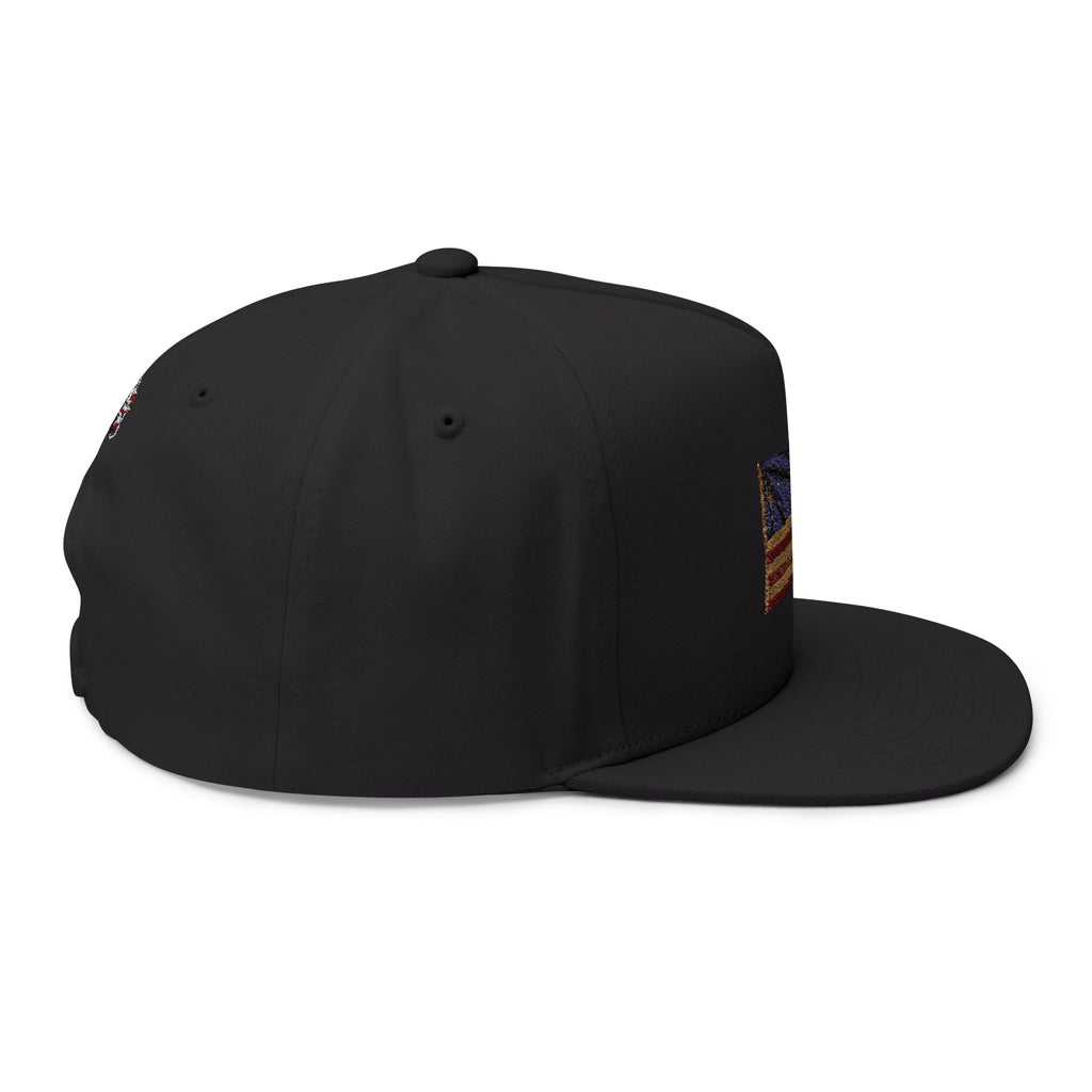 Flat Bill Cap (Embroidery)