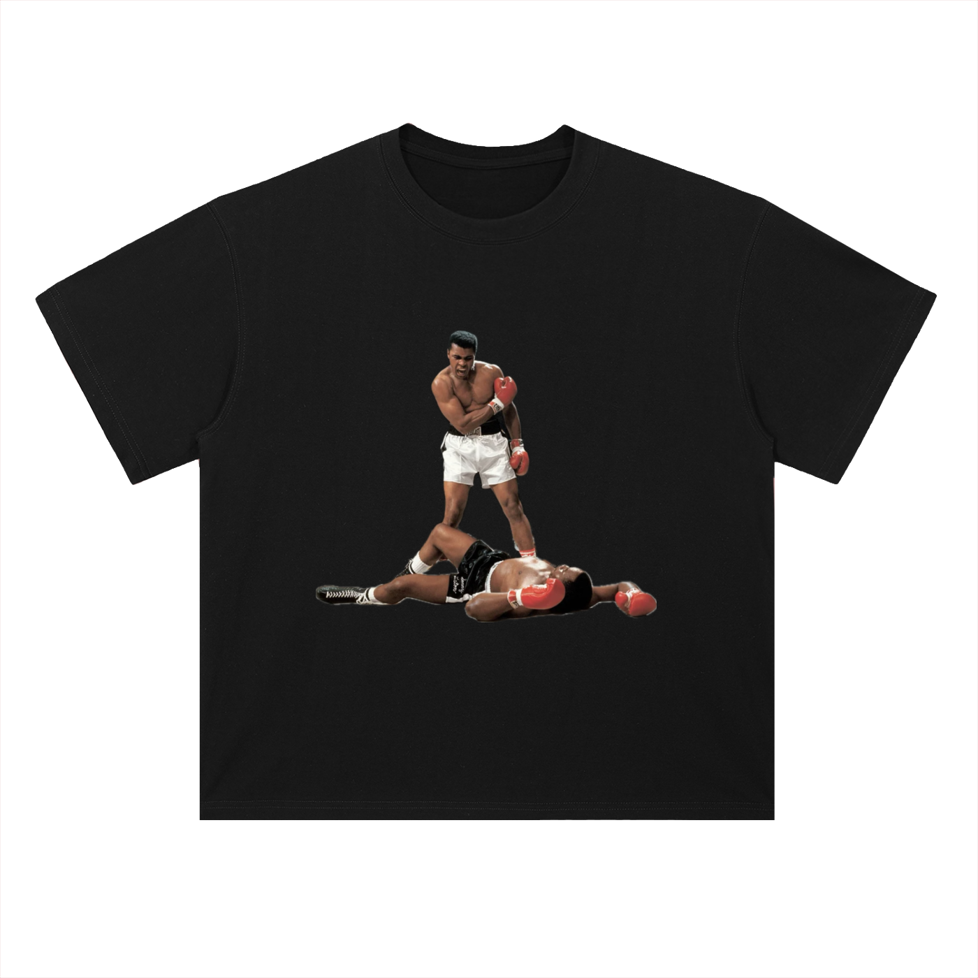 Heavyweight Drop Shoulder Cotton T-Shirt Muhammad Ali