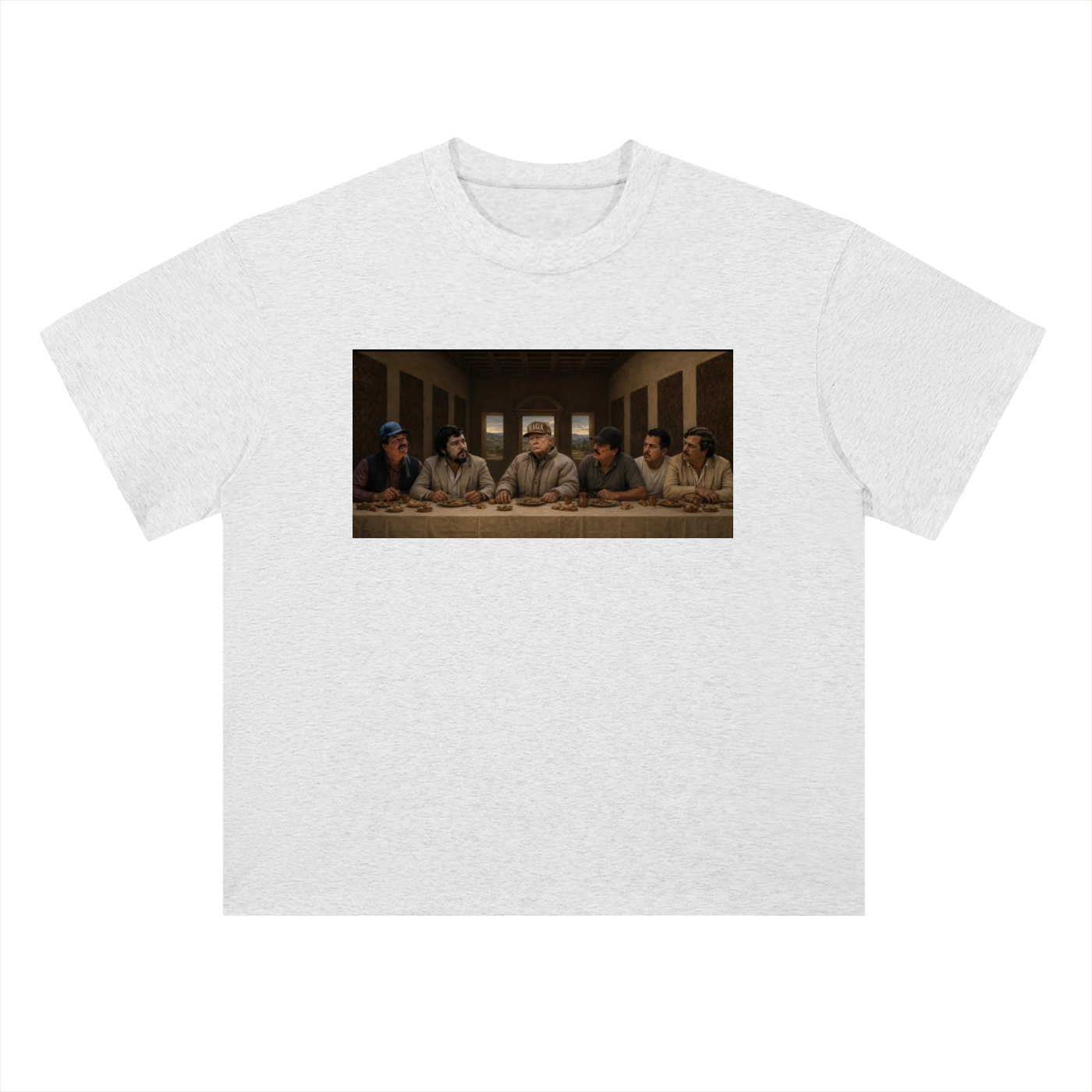 Heavyweight Drop Shoulder Cotton T-Shirt Narco supper