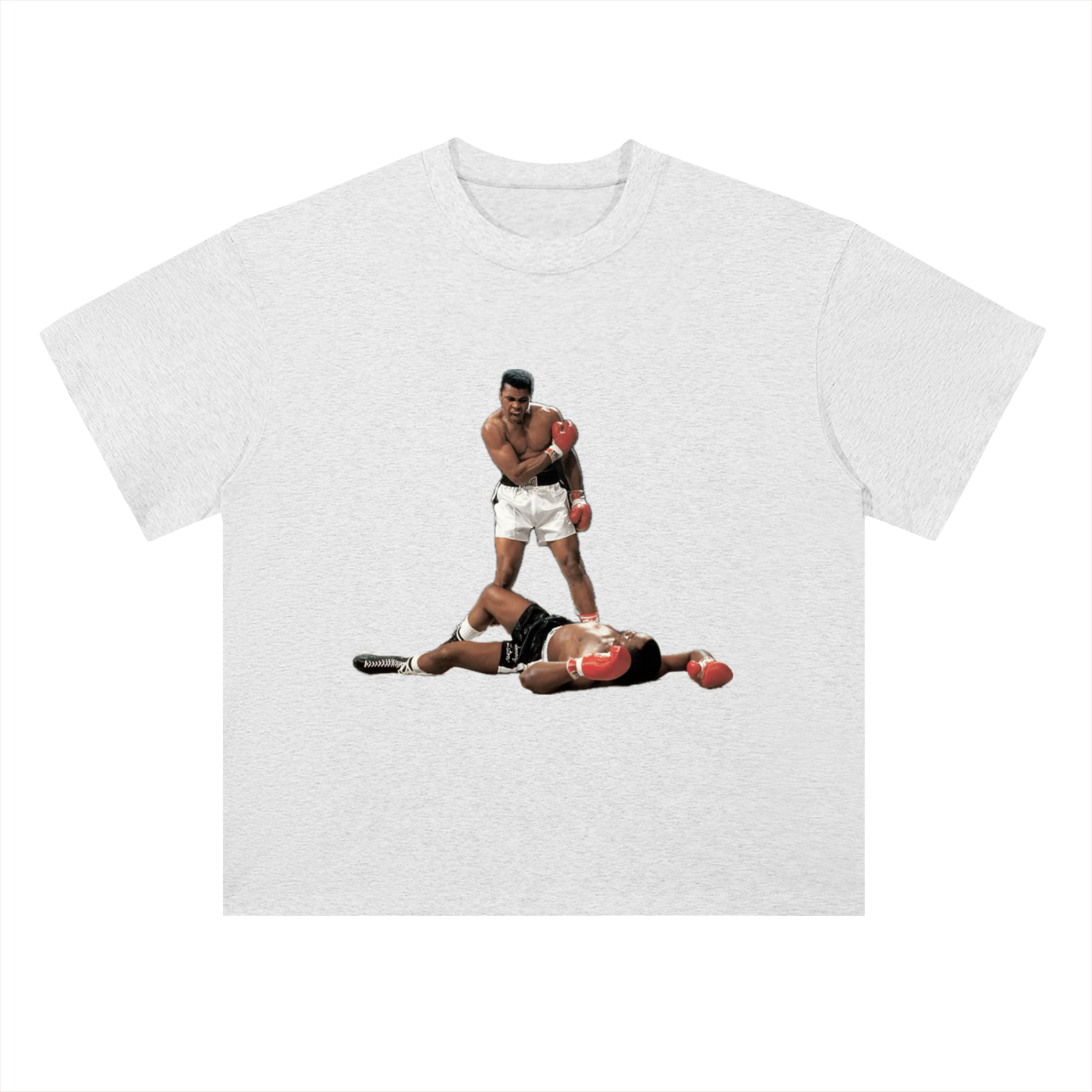 Heavyweight Drop Shoulder Cotton T-Shirt Muhammad Ali