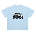 Heavyweight Drop Shoulder Cotton T-Shirt Raptor