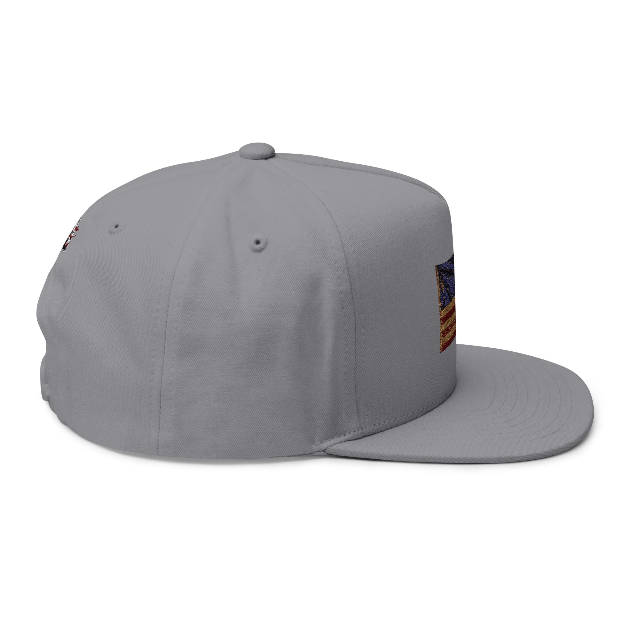 Flat Bill Cap (Embroidery)