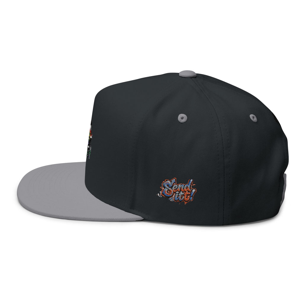 Flat Bill Cap (Embroidery)