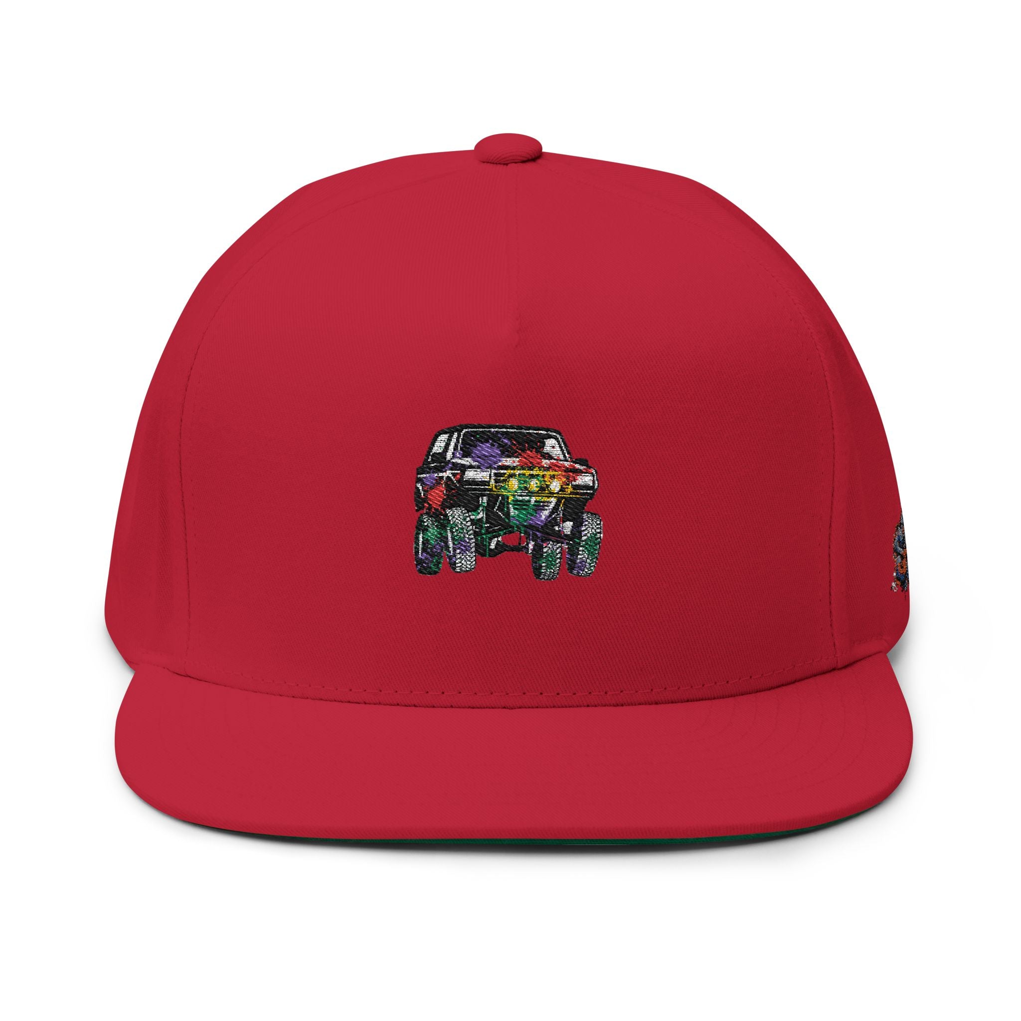 Flat Bill Cap (Embroidery)