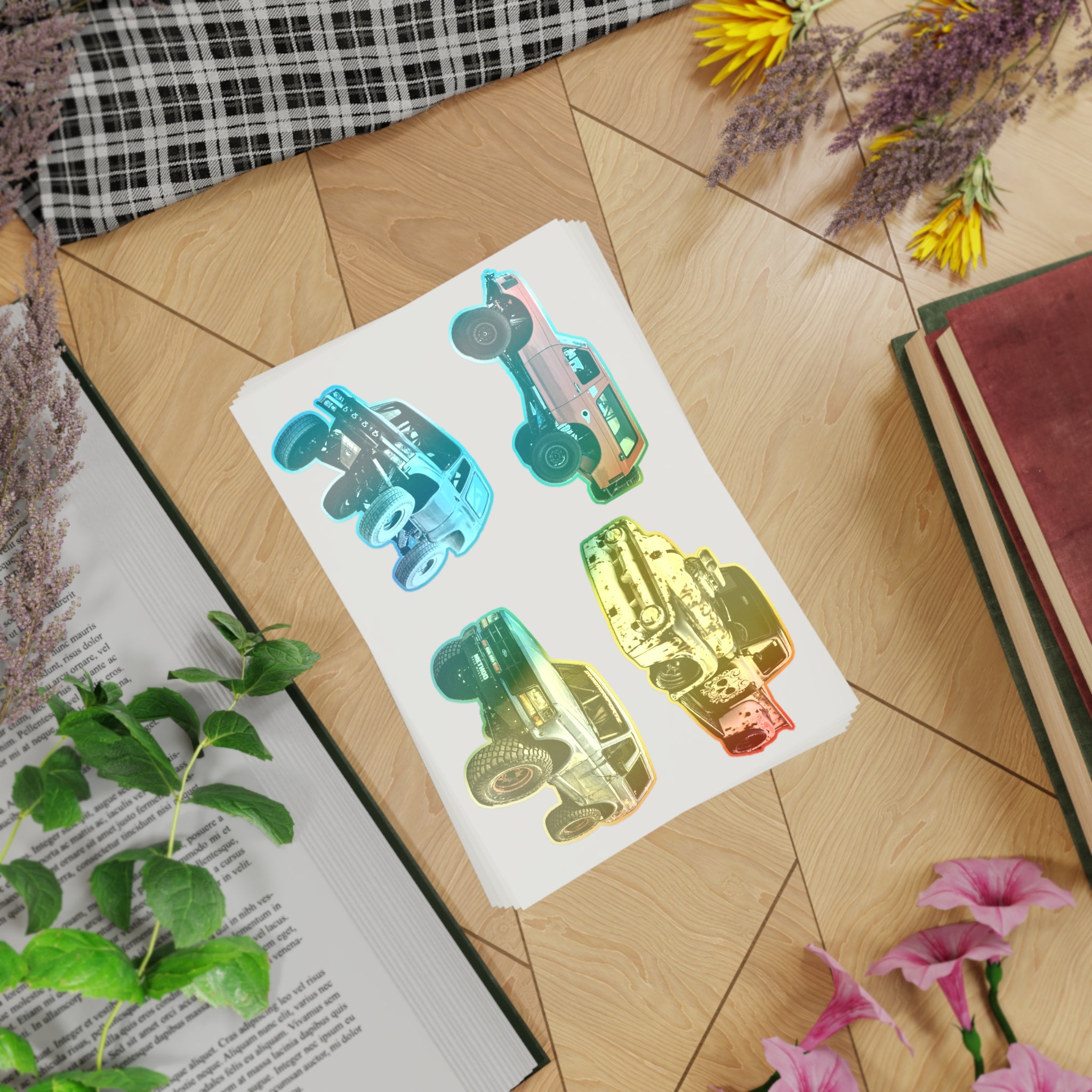 Sticker Sheet Bundle, 5pcs