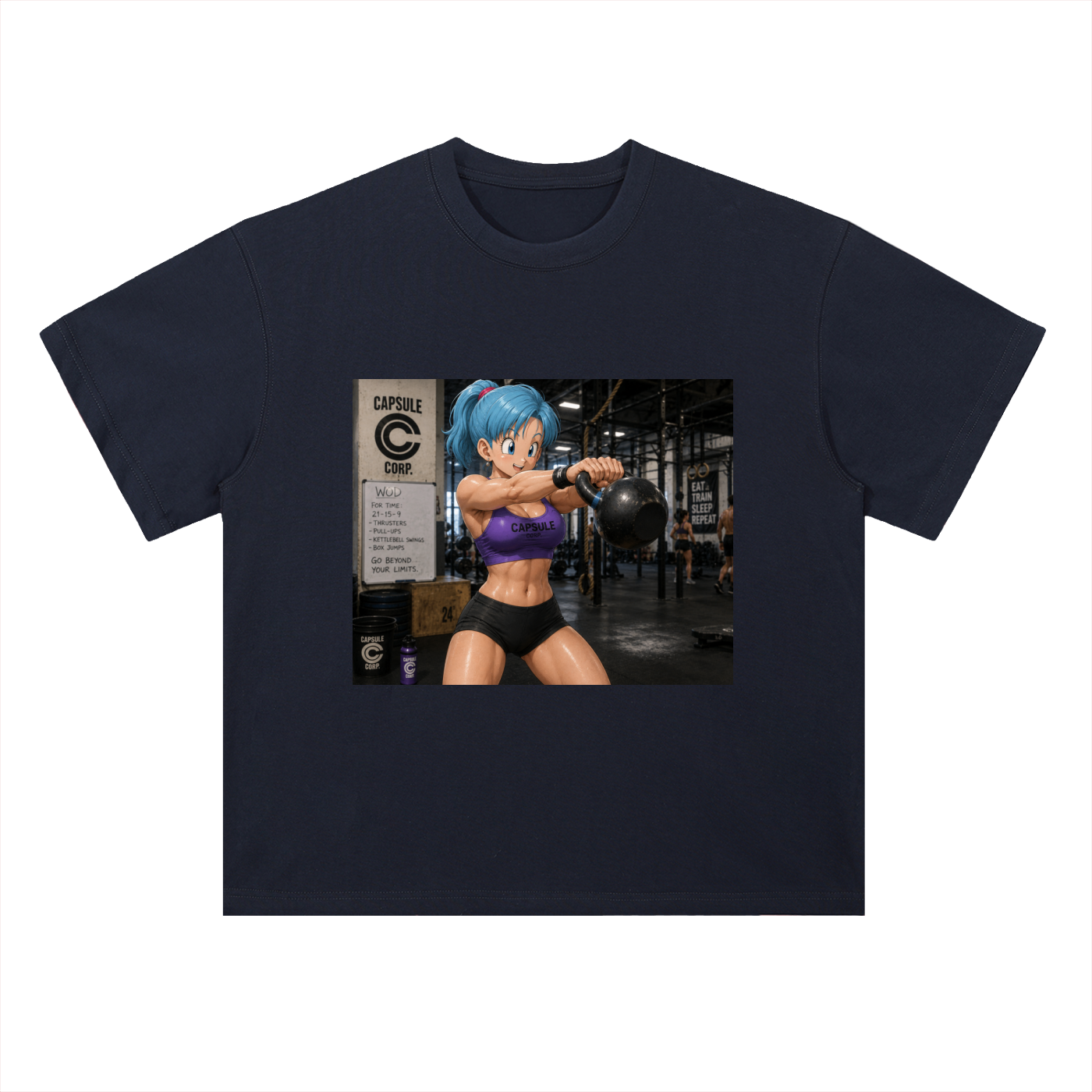 Heavyweight Drop Shoulder Cotton T-Shirt Bulma