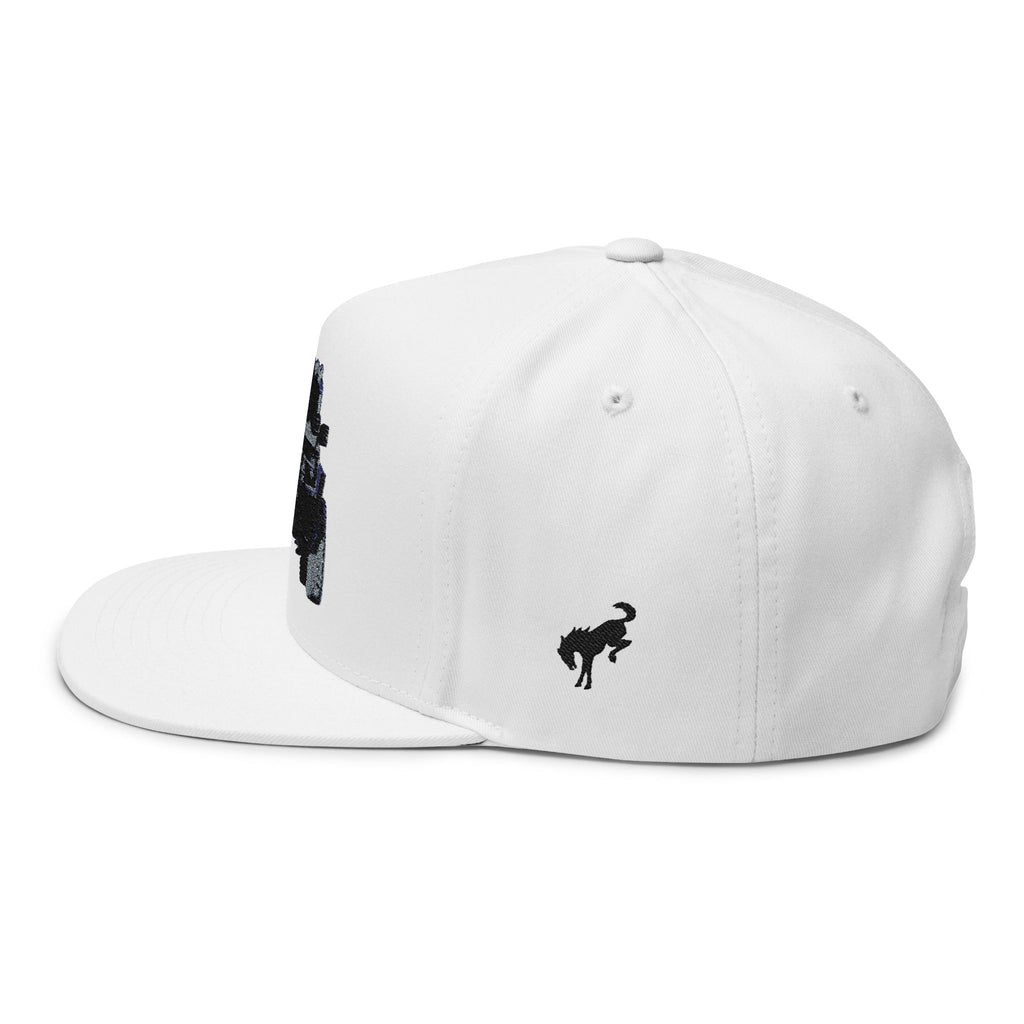 Flat Bill Cap (Embroidery)