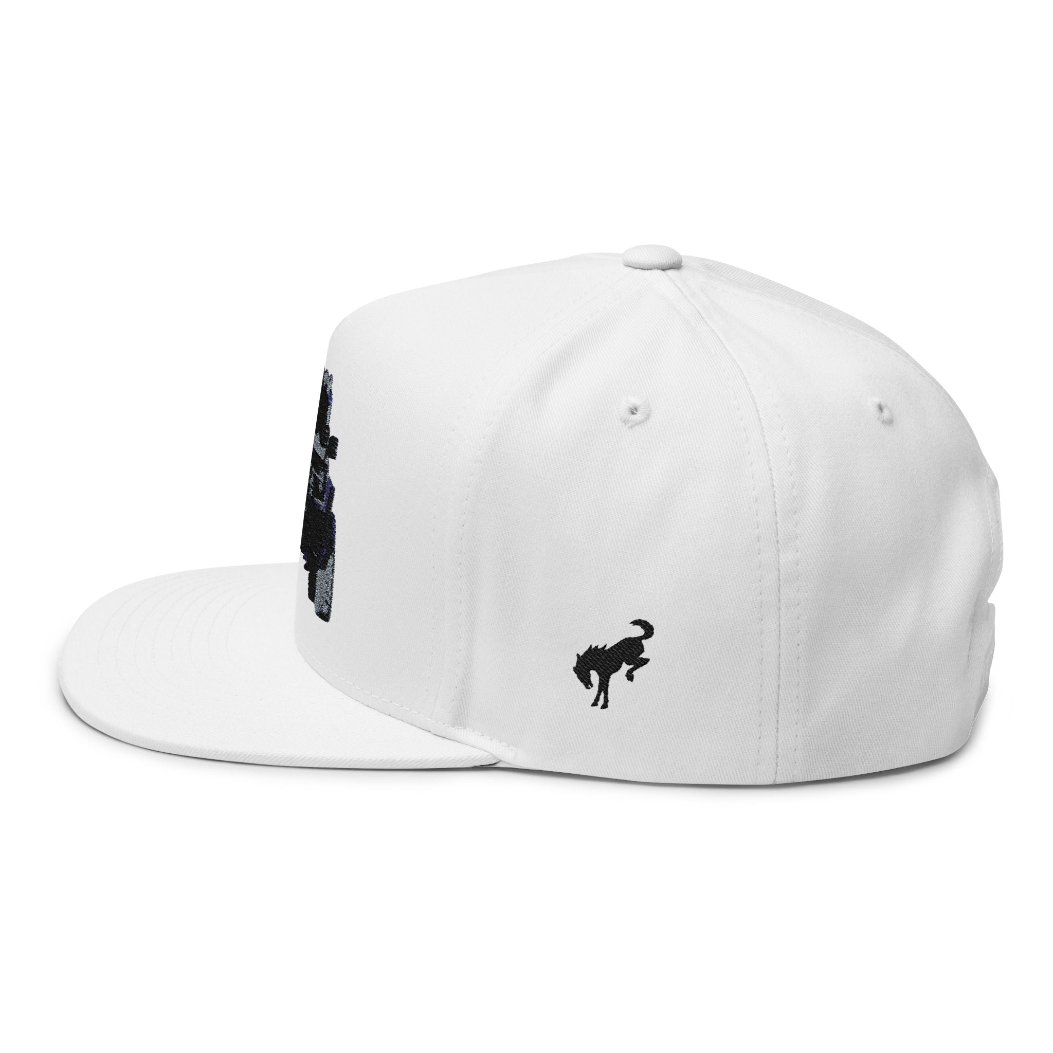 Flat Bill Cap (Embroidery)